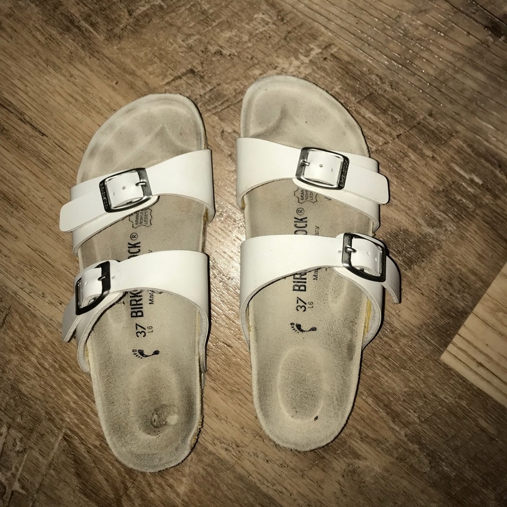 white birkenstocks (size 7 or 37)